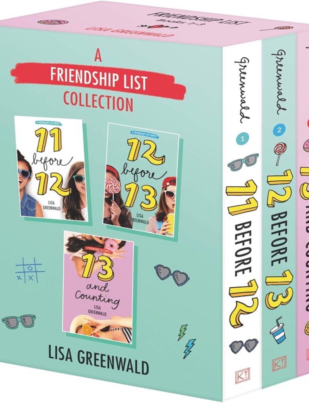 Friendship List Collection Box Set - 11 Before 12, 12 Before 13, 13 And Counting